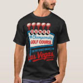 Dunes golfbaan (3) t-shirt (Voorkant)