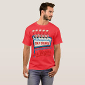 Dunes golfbaan (3) t-shirt (Voorkant volledig)