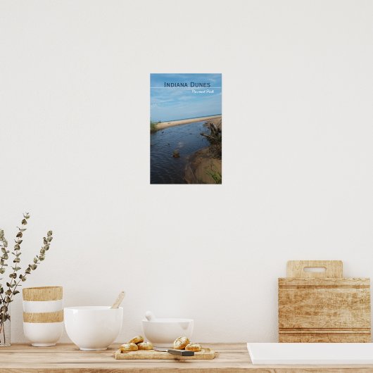 Dunes National Park Poster (Keuken)