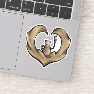 Dunes of Love Sticker