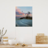 Dunes Sunset Photo Poster Print (Keuken)