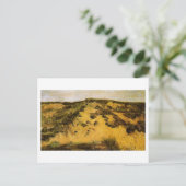 Dunes, Vincent van Gogh Briefkaart (Staand voorkant)