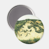 Dunes Vincent van Gogh Magneet (Voorkant / Achterkant)