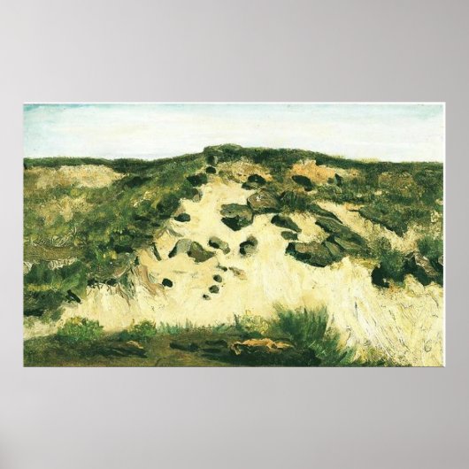 Dunes Vincent van Gogh Poster (Voorkant)