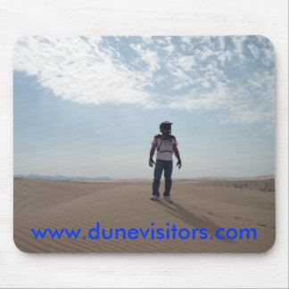 dunevisitor bovenop de duinen, w... - Gepersonalis Muismat