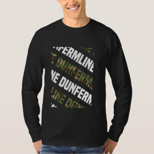 Dunfermline Camo Pattern Green Camouflage T-shirt