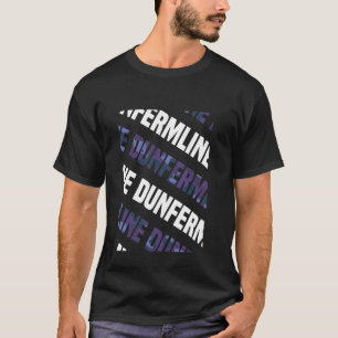 Dunfermline Camo Pattern Paarse Camouflage T-shirt