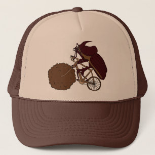 Dung Beetle Riding Bike met mestwiel Trucker Pet