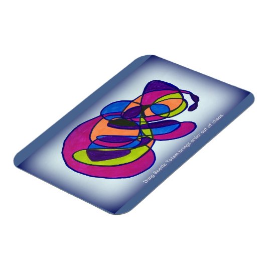 Dung Beetle Totem Magnet Magneet (Linkerzijde)