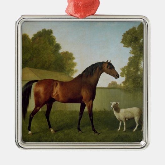 Dungannon, eigendom van kolonel O'Kelly Metalen Ornament (Voorkant)