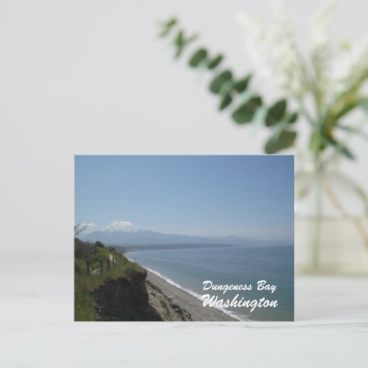 Dungeness Bay, Dungeness Bay, Washington Briefkaart (Staand voorkant)