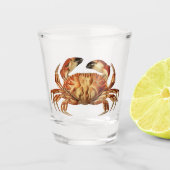 Dungeness Crab - Cancer Bellianis Shot Glas (Voorkant)