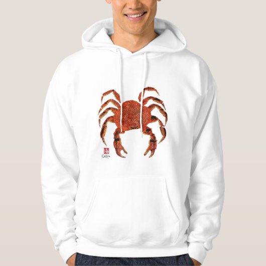 Dungeness Crab - Gedekt Sweatshirt (Voorkant)