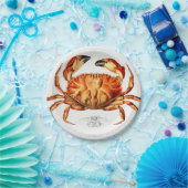 Dungeness Crab Illustratie Papieren Bordje (Feest)