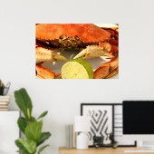 Dungeness Crab Poster (Thuiskantoor)