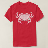 Dungeness Crab T-shirt (Design voorkant)