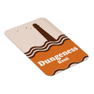 Dungeness Kent stijl reisposter Magneet