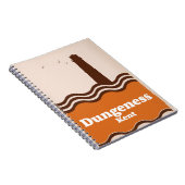 Dungeness Kent stijl reisposter Notitieboek (Rechterzijde)
