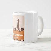 Dungeness Kent vintage stijl reisposter Grote Koffiekop (Voorkant rechts)