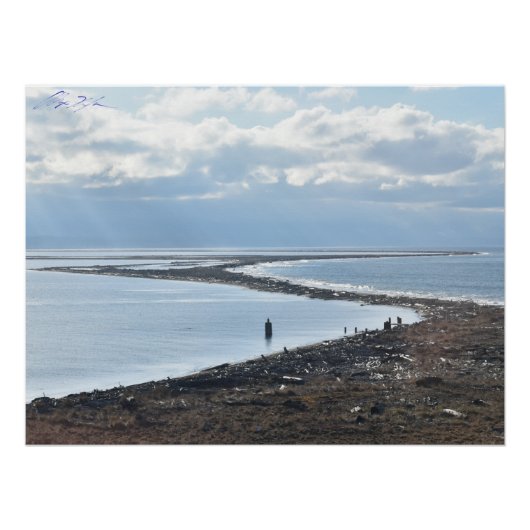 Dungeness Spit van de vuurtoren Perfect Poster (Voorkant)