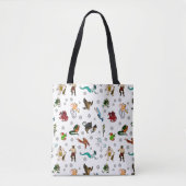 Dungeon and Dragons Creatures and Dice Tote Bag (Voorkant)