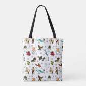 Dungeon and Dragons Creatures and Dice Tote Bag (Achterkant)