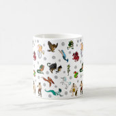 Dungeon and Dragons Dice and Magical Creaters Koffiemok (Center)