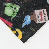 Dungeon Crawler Carl collage Fleece Deken (Hoek)