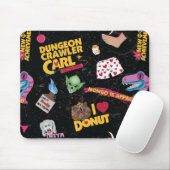 Dungeon Crawler Carl Collage Muismat (Met muis)
