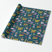 Dungeon Crawler Carl Inpakpapier Blauw (Uitgerold)