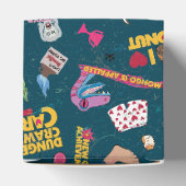 Dungeon Crawler Carl Inpakpapier Blauw Bedankdoosjes (Bovenkant)