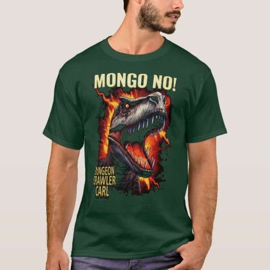 Dungeon Crawler Carl Mongo Geen Premium T-shirt (Voorkant)