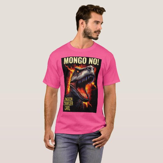 Dungeon Crawler Carl - Mongo No T-shirt (Voorkant volledig)