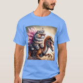 Dungeon Crawler Carl Princess Donut Mongo Cover NL T-shirt (Voorkant)