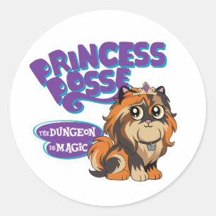 Dungeon Crawler Carl Princess Donut Posse Ronde Sticker