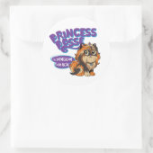 Dungeon Crawler Carl Princess Donut Posse Ronde Sticker (Tas)