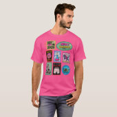 Dungeon Crawler Carl Retro grappig T-shirt (Voorkant volledig)