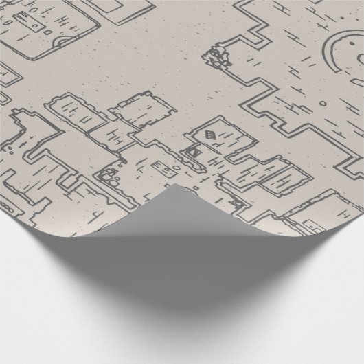 Dungeon Crawler kaart Cadeaupapier (Hoek)