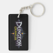 Dungeon Crawler Metaal Sleutelhanger (achterkant)