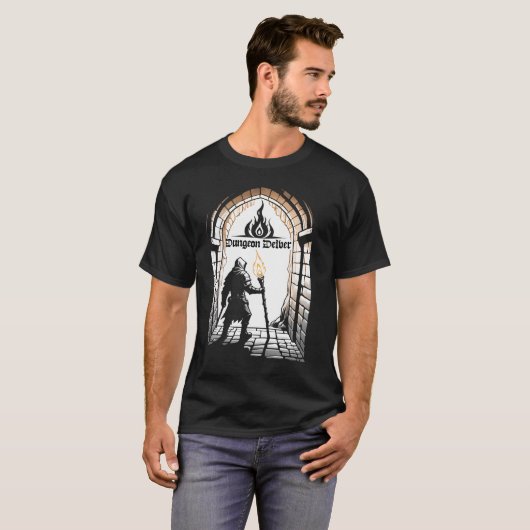 Dungeon Delver T-shirt (Voorkant volledig)