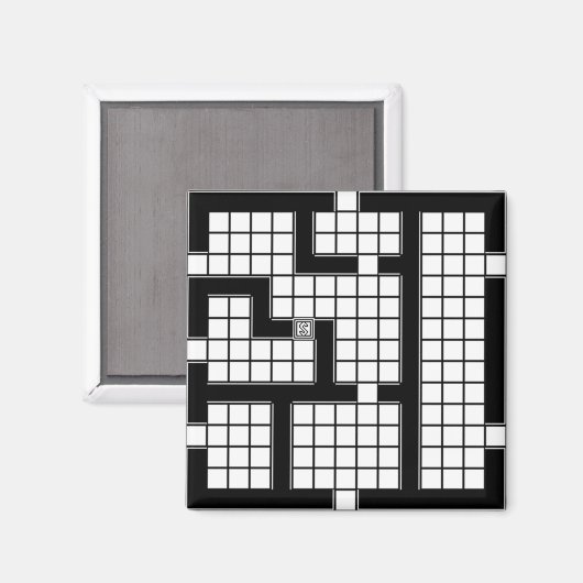 Dungeon Geomorf magneet 9 (Voorkant / Achterkant)