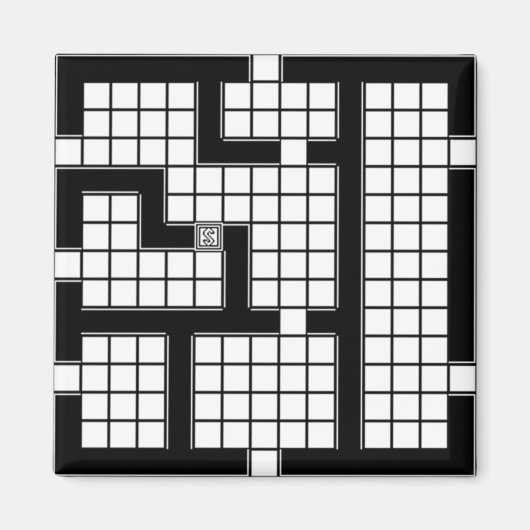 Dungeon Geomorf magneet 9 (Voorkant)