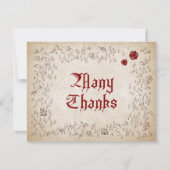 Dungeon Kaart RPG Gamer Bruiloft (Voorkant)