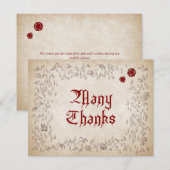 Dungeon Kaart RPG Gamer Bruiloft (Voorkant / Achterkant)