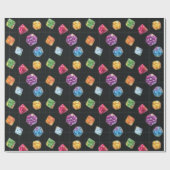 Dungeon Master Dice Paper of Wrapping Cadeaupapier (Vlak)