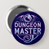 Dungeon Master Ronde Button 4,0 Cm (Voorkant /achterkant)