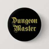 Dungeon Master Ronde Button 5,7 Cm (Voorkant)