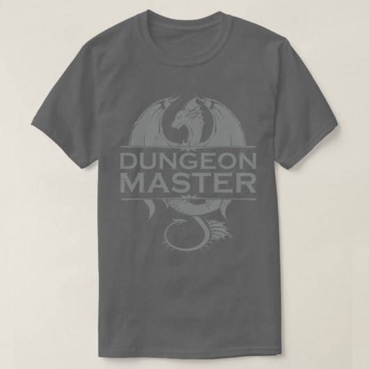 Dungeon Master RPG Gamer T-shirt (Design voorkant)