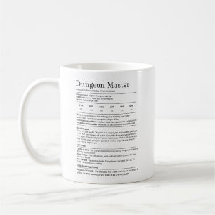 Dungeon Master Stat Blok Koffiemok