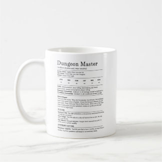 Dungeon Master Stat Blok Koffiemok